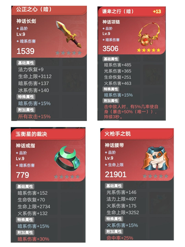 少女寻宝团折相思版开荒套装推荐2