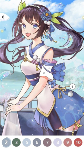 泡泡填色3