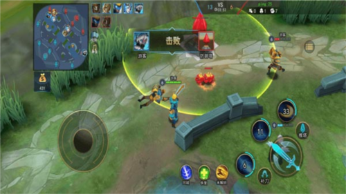 王者精英5V5闪玩免广告操作玩法