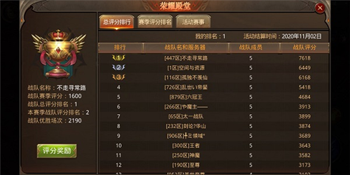全民奇迹荣耀殿堂攻略1
