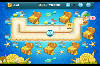 《保卫萝卜》深海主题第七关攻略