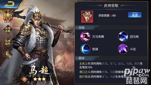 烽火十八州武将马超强度如何-马超强度如何