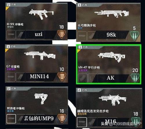 Apex英雄冲锋枪配件有哪些-冲锋枪配件一览
