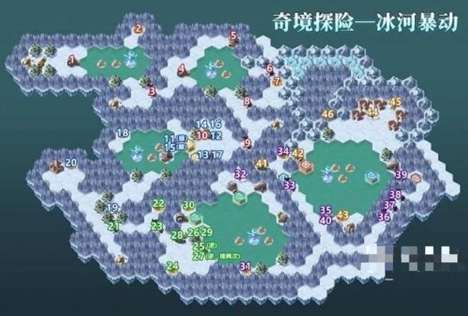 剑与远征冰河暴动怎么玩-冰河暴动通关路线攻略