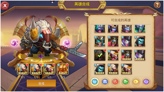 合成的步骤