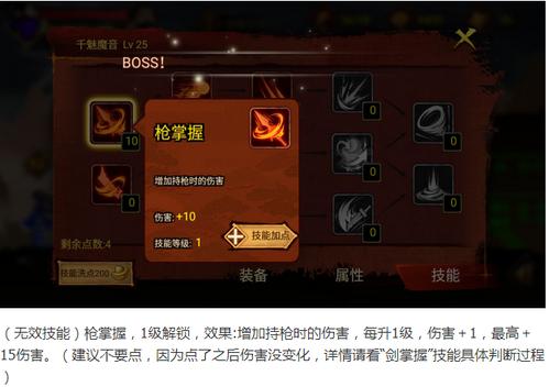 角色技能