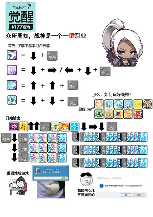 冒险岛战神技能战神之盾和防守策略