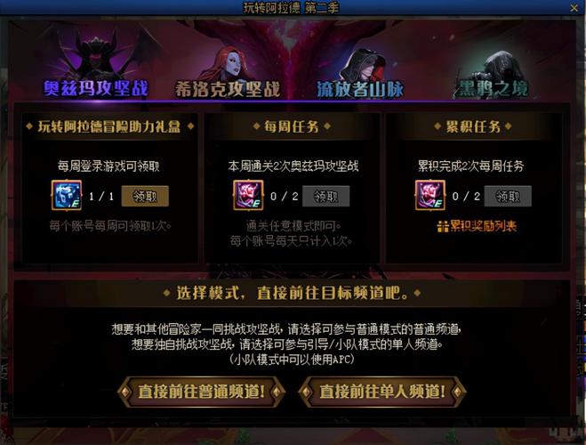 dnf团本每周几更新