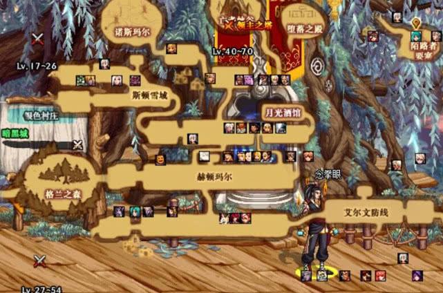 dnf秘密村庄循环地下城在哪？dnf秘密村庄循环地下城在哪进？