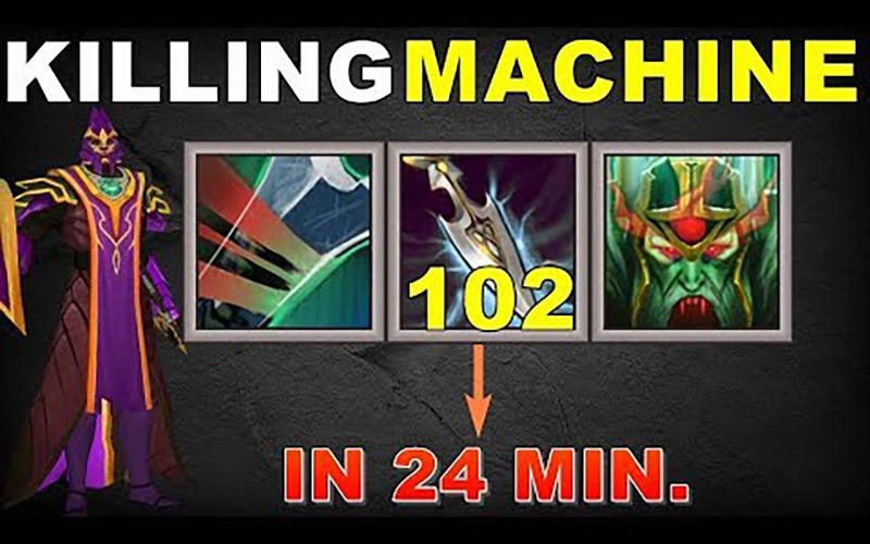 DOTA的OMG模式下,英雄死后自动随机技能的指令是什么?