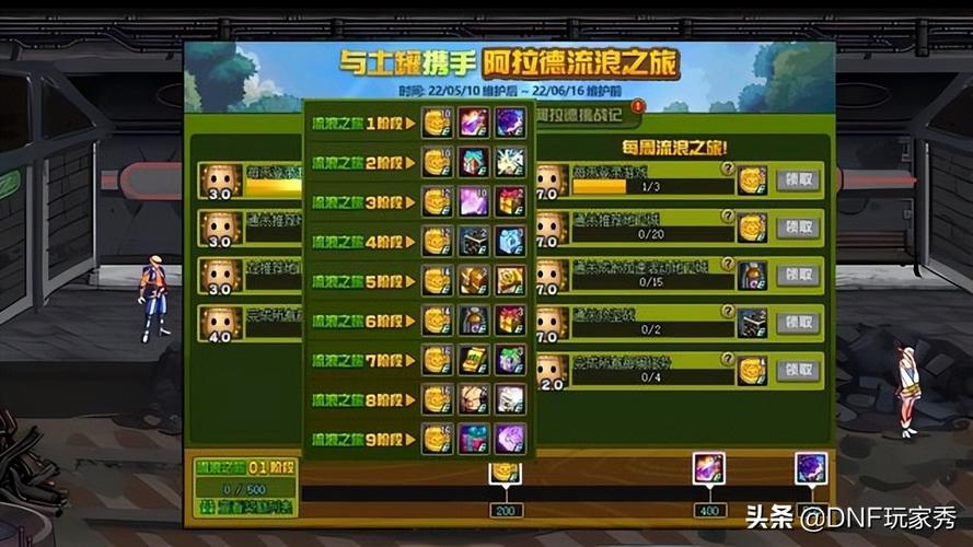 地下城与勇士中20、30、40、50装备在哪里买