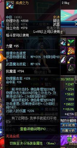 地下城与勇士女武神用疾虎之力和玩命哪个好,俩个都有