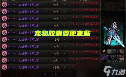 dnf2021拍卖行值得买的宠物