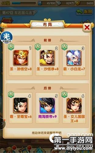 少年西游记人族阵容怎么搭配