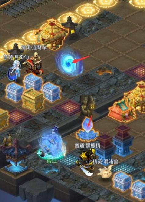 梦幻西游网页版地宫迷阵通关攻略