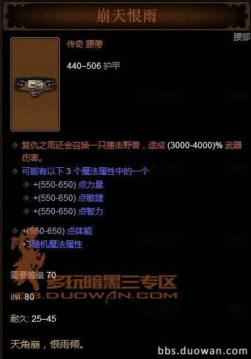 暗黑3套装地下城宝典完成有什么用