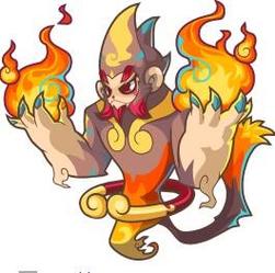 洛克王国火云神技能沙石暴