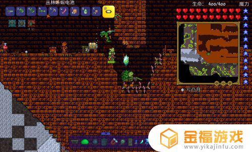 泰拉瑞亚丛林神庙怎么进去