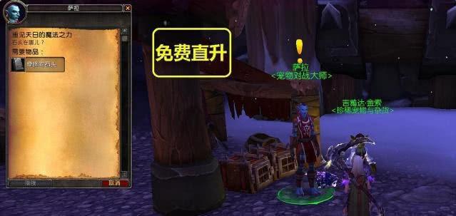 《魔兽世界》中能提升宠物的宠物战斗石在哪里有卖的?