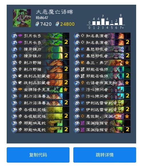 英雄战歌光系大哥流卡组推荐