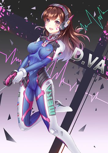 守望先锋萌新攻略:飘逸的重装英雄DVA!