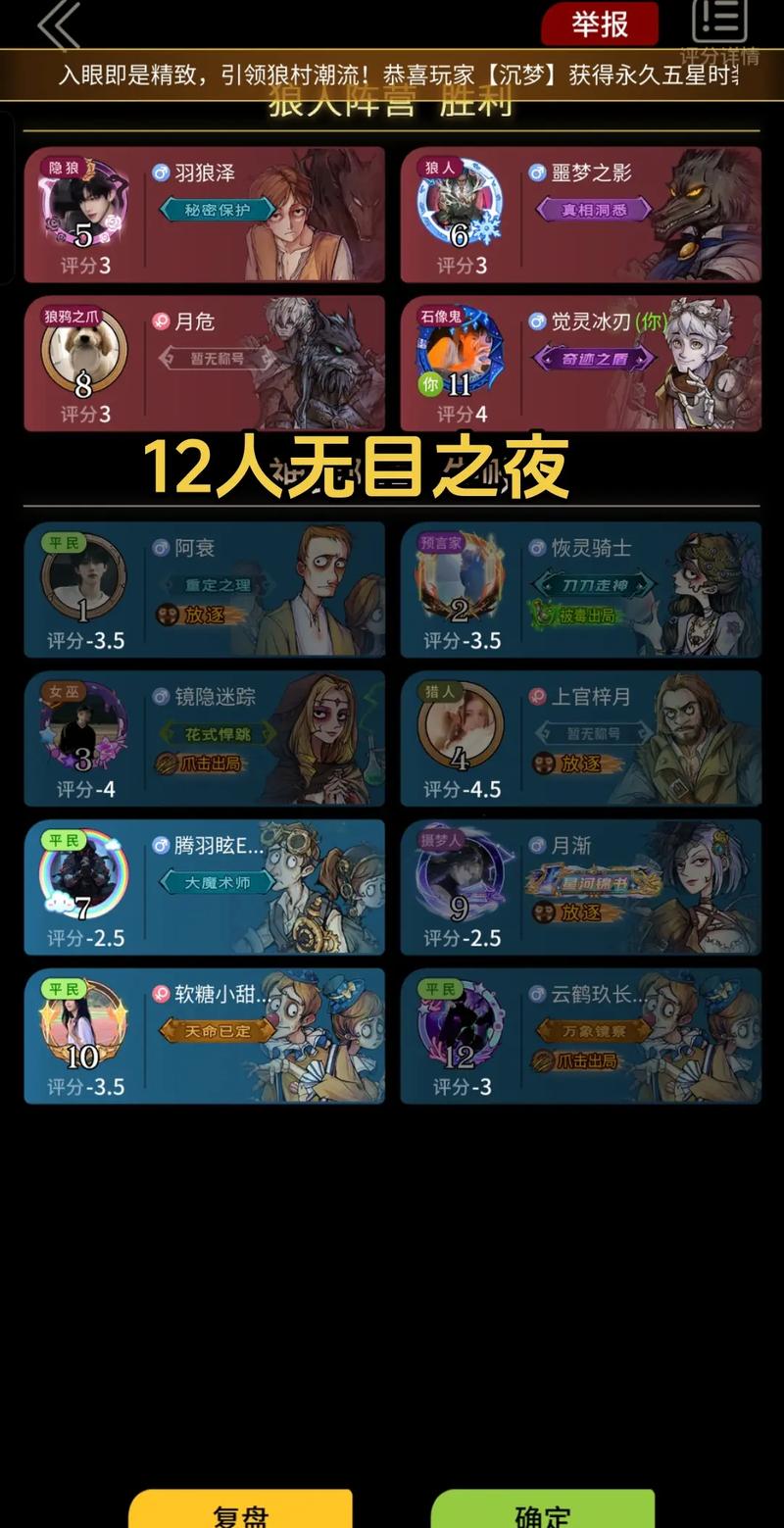 当十二星座遇上狼人杀,请开始你的表演(上)