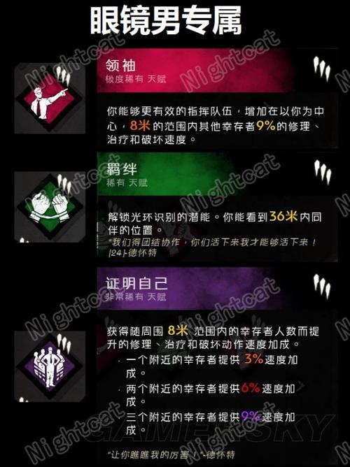 《黎明杀机》技能有哪些?