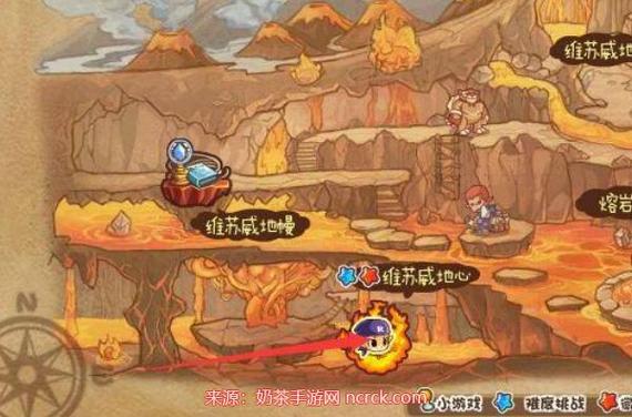 洛克王国火神需要的燃料棒和火焰玻璃哪里得