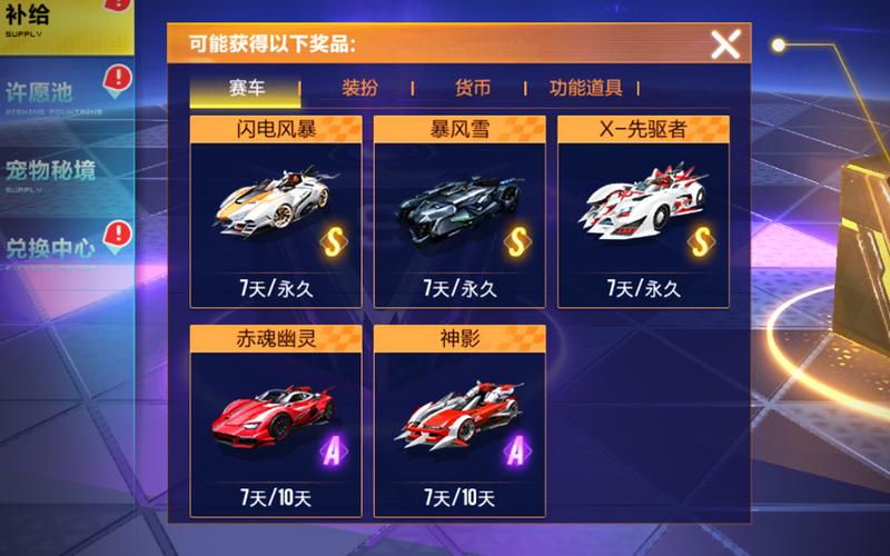 QQ飞车里什么是S车