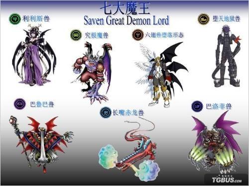 7大天使与7大恶魔