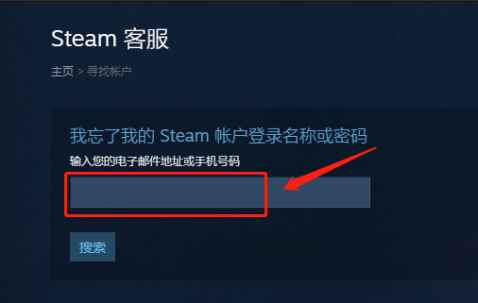 steam平台账号密码忘记了怎么办