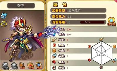 神将世界2张飞怎么连?