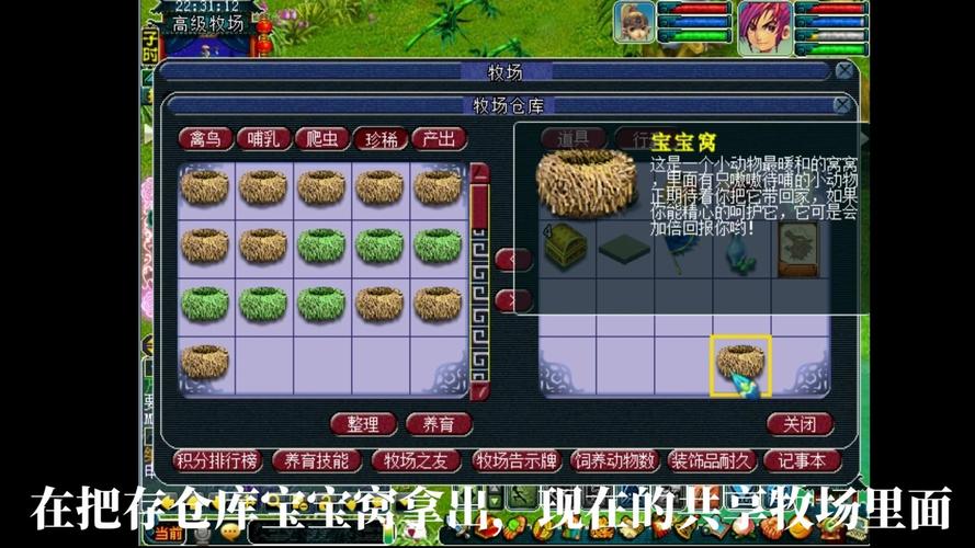 梦幻西游牧场怎么玩的