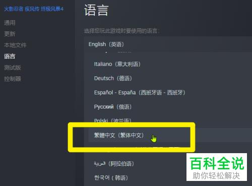 steam设置自定义在哪里?