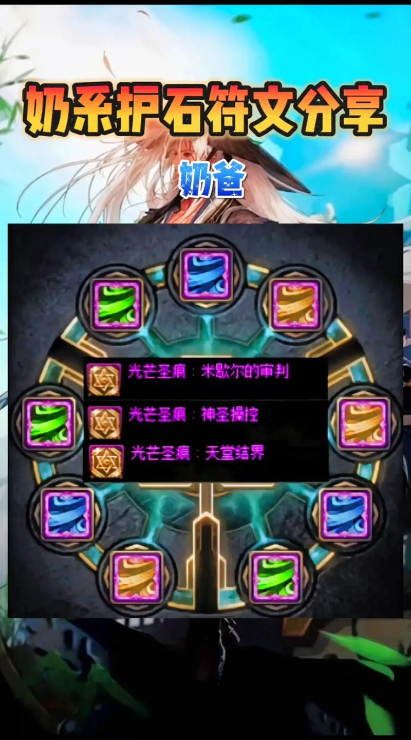 地下城圣骑士光芒圣痕选哪个技能