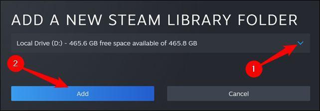 电脑内怎么移动steam中的游戏至其他硬盘内