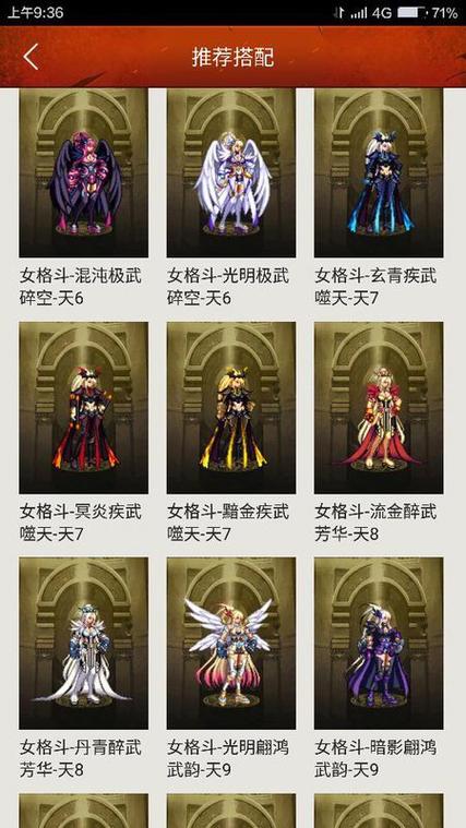 dnf武极时装属性选择。