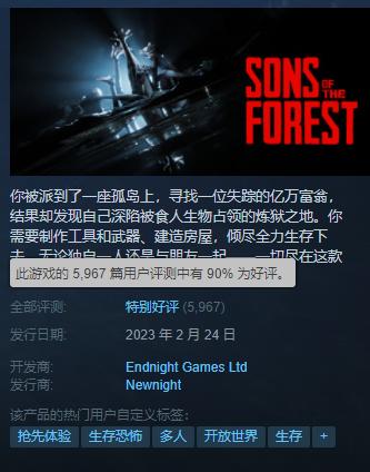 森林售价steam