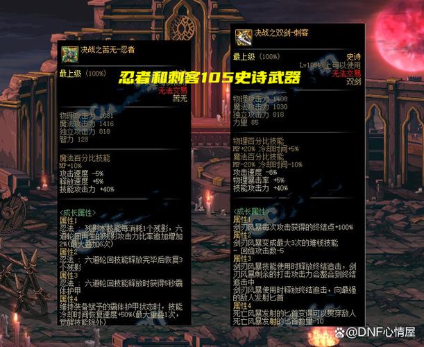地下城105武器效果？dnf+10武器？