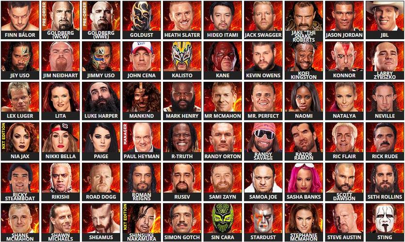 《WWE2K17》人物能力操作及效果全解详细攻略