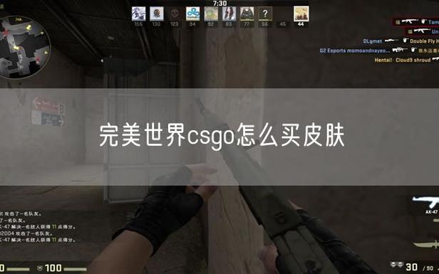 如何购买csgo皮肤