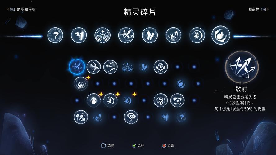 奥日2购买的技能怎么使用