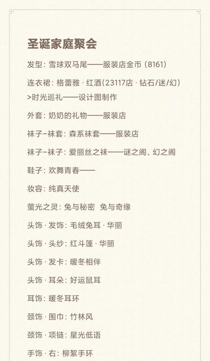 奇迹暖暖圣诞家庭聚会高分怎么搭配_奇迹暖暖圣诞家庭聚会竞技场高分搭配...
