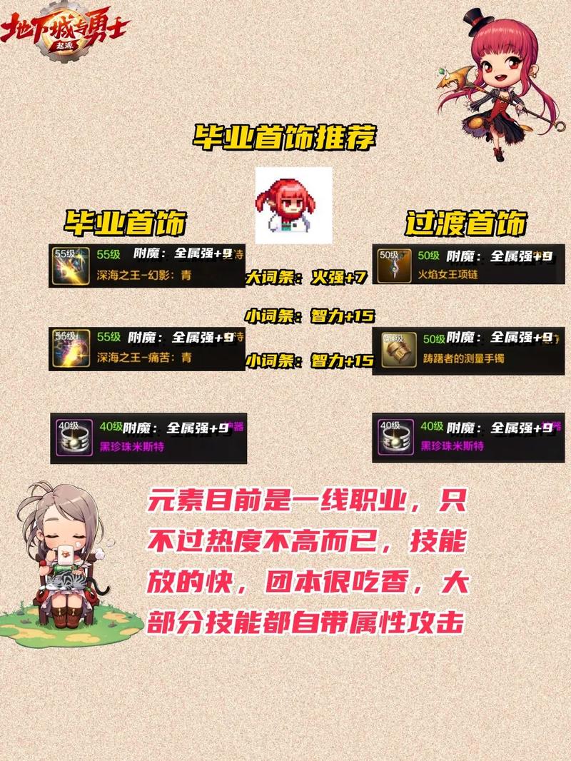 DNF手游元素师带什么武器好_元素师备选择推荐