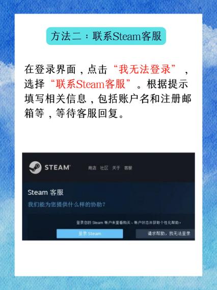 steam忘记账户名称了怎么找steam忘记账户名称