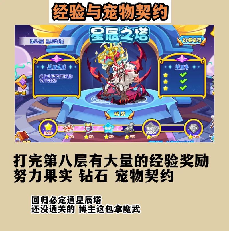 洛克王国星辰塔清明什么时候更新，洛克王国星辰塔清明用什么打？