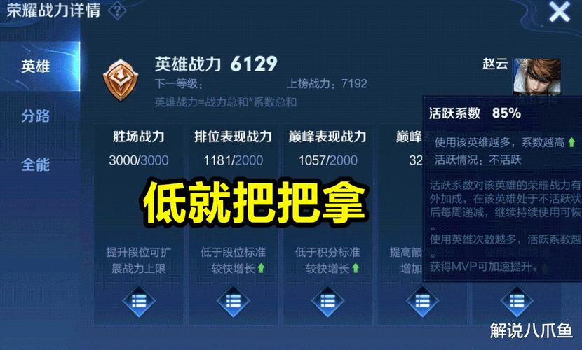 王者荣耀英雄战力提升全攻略:从基础到进阶的技巧指南!