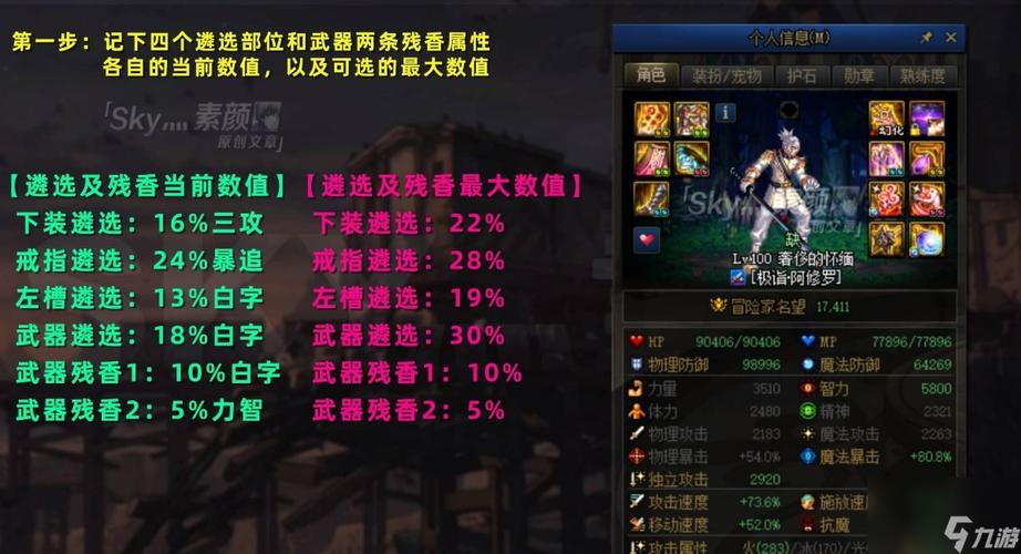 dnf什么装备可以遴选