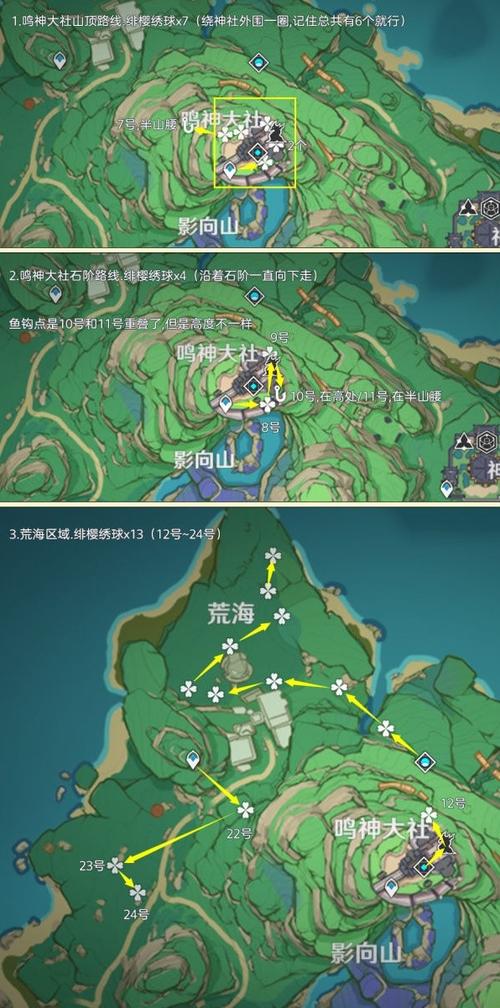 原神绯樱绣球位置