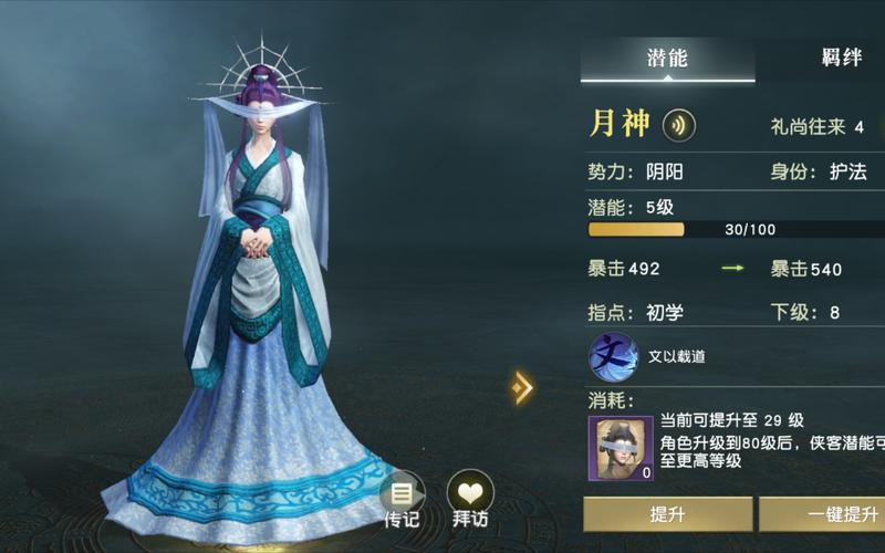 月神人物介绍